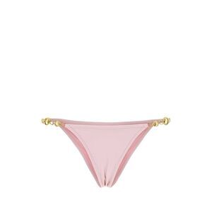 Reina Olga Women Pastel Pink Stretch Nylon Splash Bikini Bottom